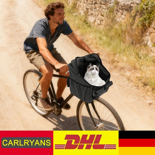 Grau hund fahrrad korb - grau,