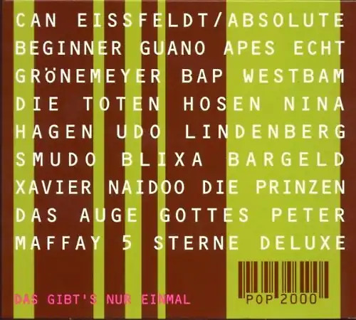 Pop 2000 - pop,