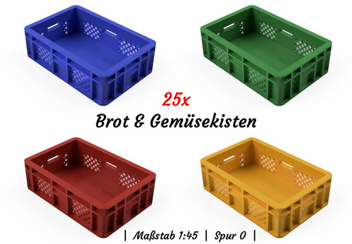 25x brot gemüsekiste - brot, &