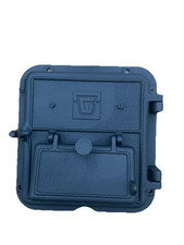 Harz E GK 21 DDR Festbrennstoffkessel Aschetür Ofenluke Ofentür Regulierbar