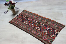 100x50 cm antique kilim Shahsavan sumakh mafrash front  kelim No-35