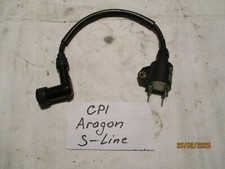 Zündspule mit Kerzenstecker seitliche Befestigung für CPI, Keeway, Generic 50