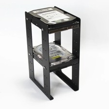 Festplattenhalterung 3,5" SSD Festplatte Einbau Rahmen 8x HDD Adapter Halterung