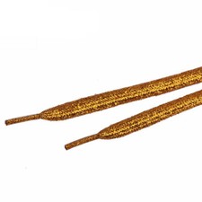 Flache Bunte Schnürsenkel Bootlace Sneaker Schnürsenkel Shiny Glitter Shoela  /