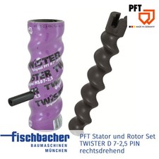 PFT Rotor/Stator Set TWISTER D 7-2,5 PIN, rechtsdrehend