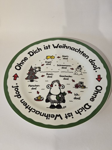 Sheepworld teller 30cm - teller, ohne
