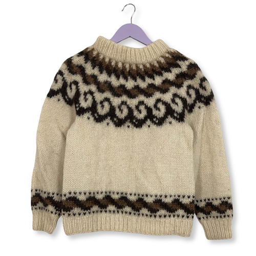 Vintage pullover 100 wolle - 100%,