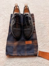 Ed Meier, Captoe, schwarz, Gr. 8D (42), sehr guter Zustand, Schuhspanner