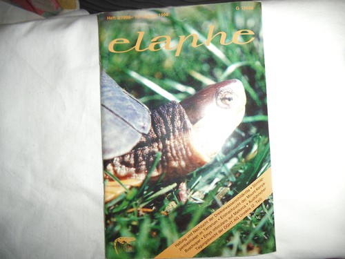 Zeitschrift elaphe heft - elaphe., /
