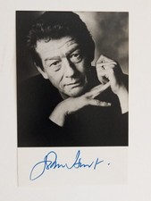 John Hurt - Midnight Express, Harry Potter, Doctor Who - original Autogramm - ca