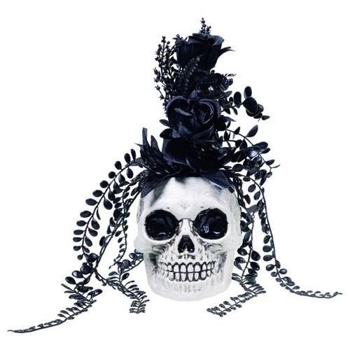 Halloween deko figur totenkopf - figur,