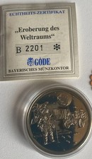 Gedenkprägung „Eroberung des Weltraums“ – Apollo XI 1969 –Bayerisches Münzk. M11