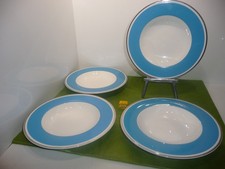 Villeroy & Boch Anmut Sky blue my colour 4 Suppenteller  Ø ca.  24,5 cm TOP