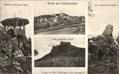Schauenstein im - ak,