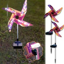2x Solar Wind Spinner