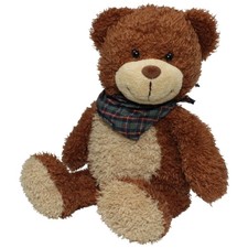 Althans Club Großer brauner Teddybär mit Halstuch Kuscheltier 37cm Gebraucht Ted
