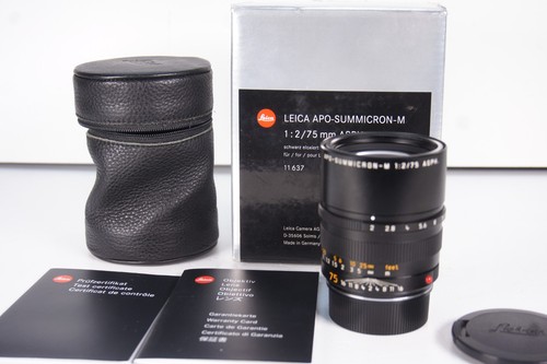 Leica apo summicron 75 - summicron, -m