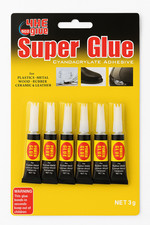 Sekundenkleber  6x 3g Tube