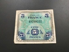 Frankreich 5 Francs 1944