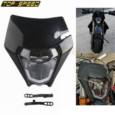 Black LED Headlight Enduro &