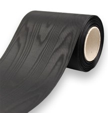 Schwarzes Kranzband 125mm 25m - Elegantes Trauerband für Floristik und