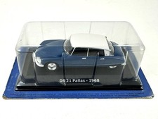 Citroen DS21 Pallas 1968 in Blue 1/43 Car Miniature Die Cast Hachette