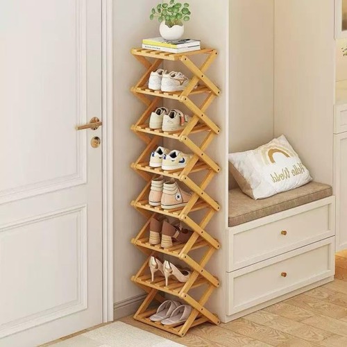 Kleines schuhregal bambus - kleines,
