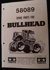 Tamiya RC   Spare Parts for  58089 Bullhead  4x4  -Teile Liste