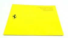 Original Ferrari Serviceheft Wartungsheft Scheckheft Service Book 