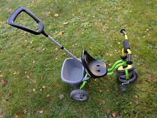 Dreirad Puky Grün mit Schiebestange