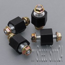 4 Stück für VW Bus Bulli T4 Gummilager Gummi Lager Motorwanne Schallschutzwanne 