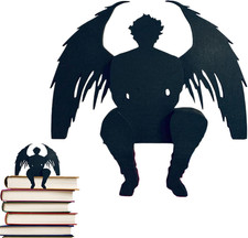 Bücherregal-Deko | Schwarze