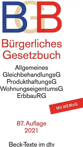 Bürgerliches gesetzbuch - bürgerliches,