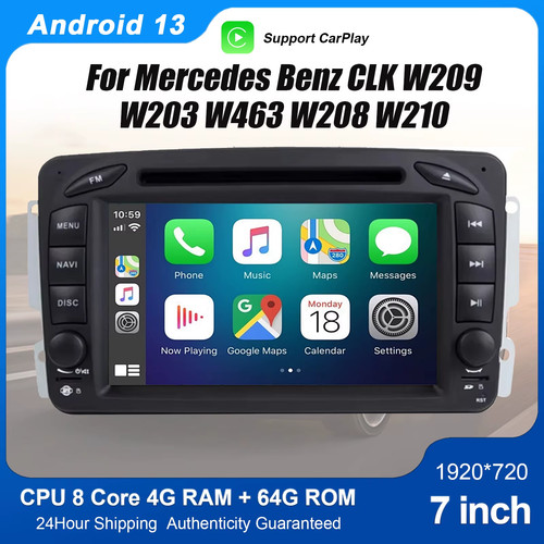 Android car radio for - radio, mercedes