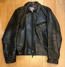 Aero Leather Halfbelt Jacket