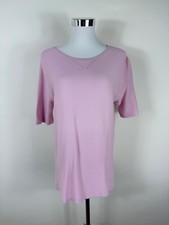 Charles Robertson Bluse, Rundhalsausschnitt, Gr.ca M, rosa
