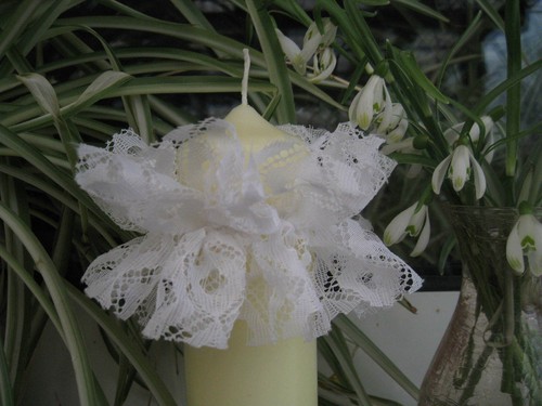 Kerzenschmuck tropfschutz - kerzenschmuck,