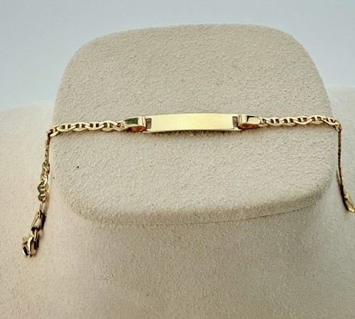 14k baby armband gelbgold - baby-id-armband,