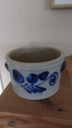 Vintage salzglasurtopf - vintage,