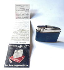 Alt ROWENTA SNIP Benzinfeuerzeug m. Logo COLORA in orig. Schachtel + Anleitung
