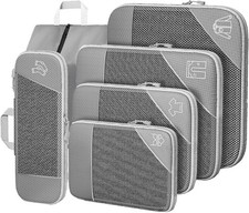 Grau Koffer Organizer Set, 6