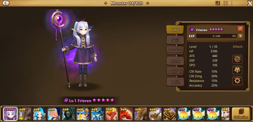 Summoners war ld5 dark - summoners,