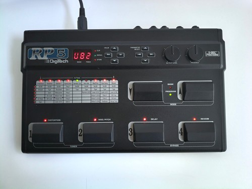 Digitech rp5 guitar - digitech,