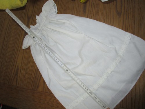 Feines langes taufkleid - langes,
