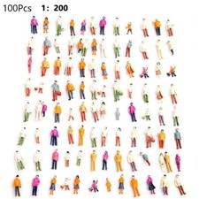 100x Bemalte Figuren Maßstab