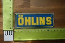 Alter Aufkleber Motorsport Tuning Rallye Motorrad Federn Fahrwerk Gabel ÖHLINS