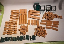 TEIFOC KONVOLUT ca. 200 Bauteile unbespielt ohne OV Backstein Ziegel