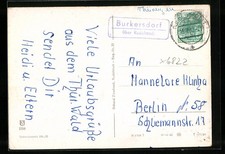 Landpoststempel Burkersdorf