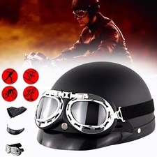 Motorradhelm Halbschalenhelm