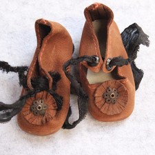 JUMEAU Puppenschuhe aus Leder